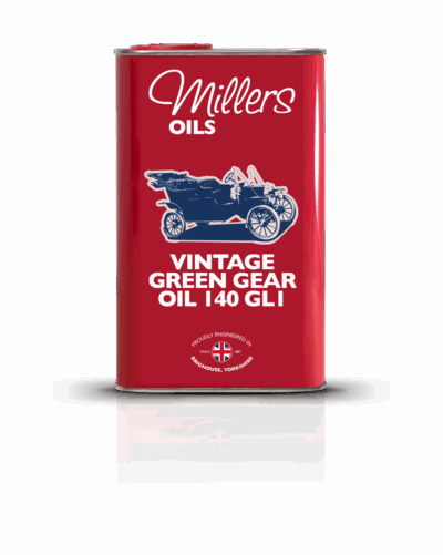 Millers Oils Vintage Green Gear 140 1L