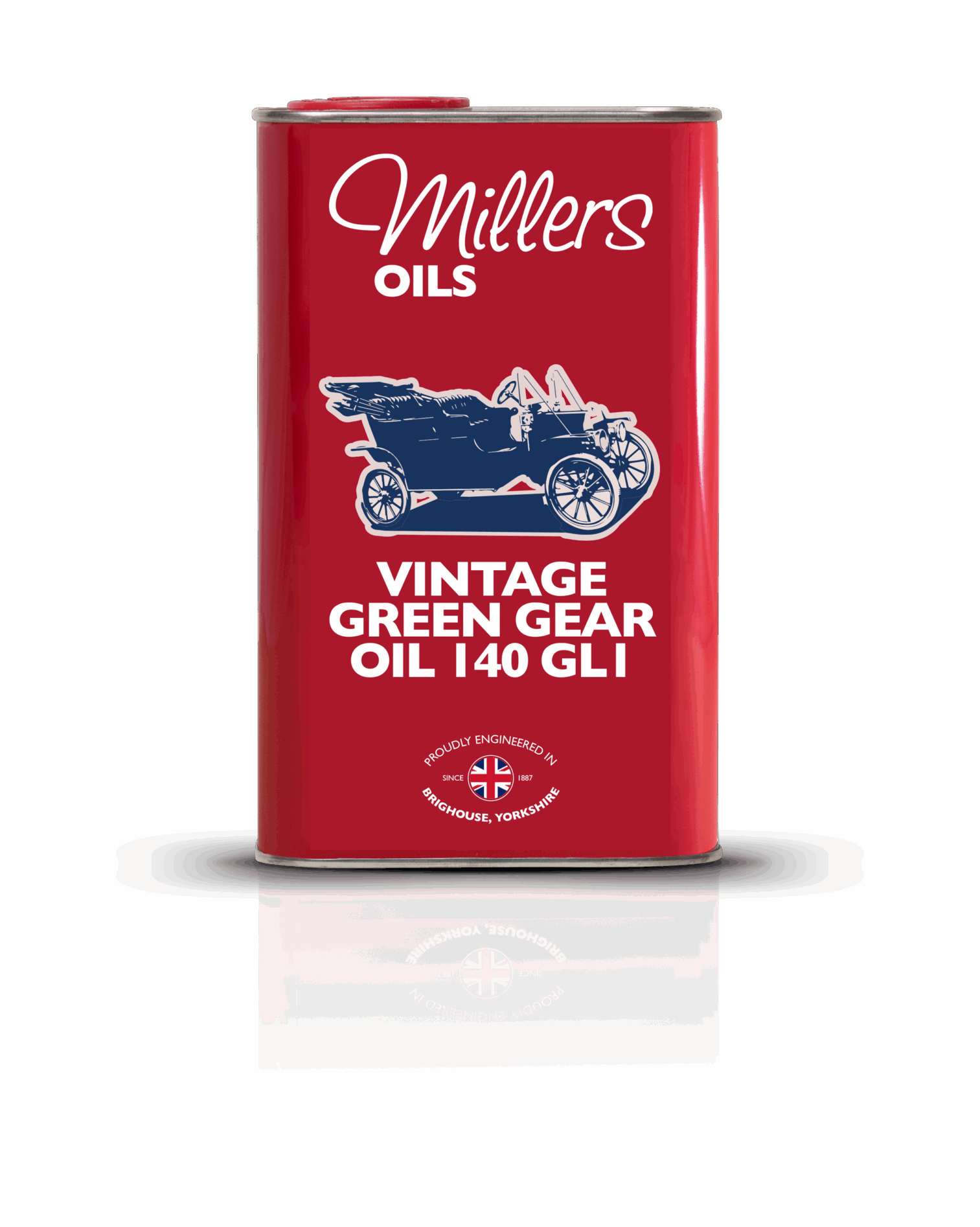 Millers Oils Vintage Green Gear 140 1L