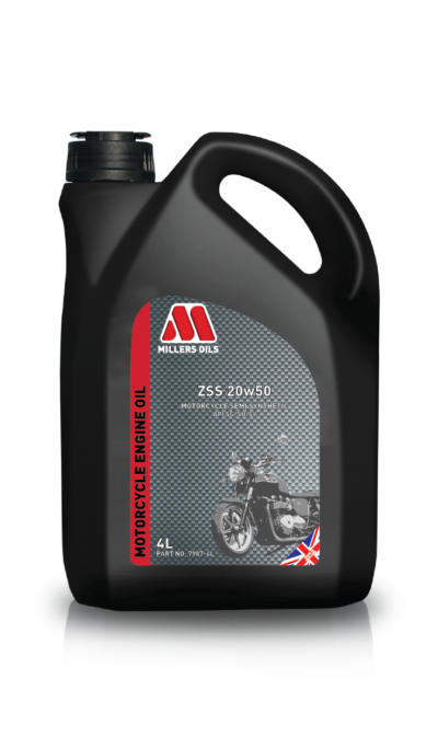millers ZSS 20w50 motorcycle oil