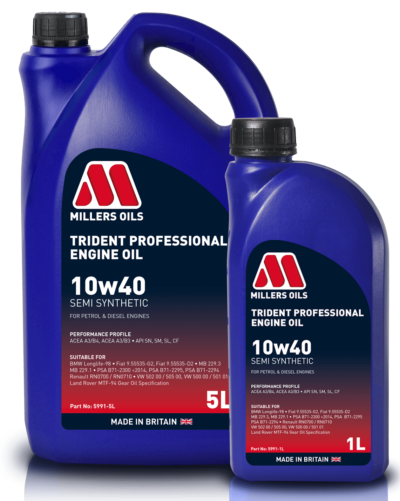 millers trident 10w40 oil