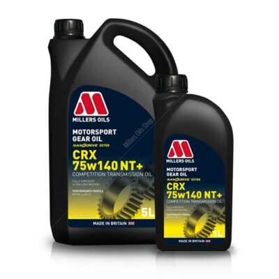 motorsport crx 75w140 nt transmission oil 550