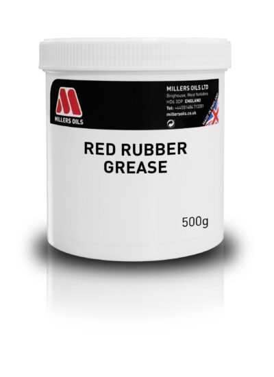Millers red rubber grease 500g