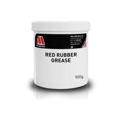 red rubber grease