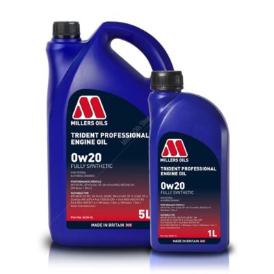 trident professional 0w20 engine oil 550