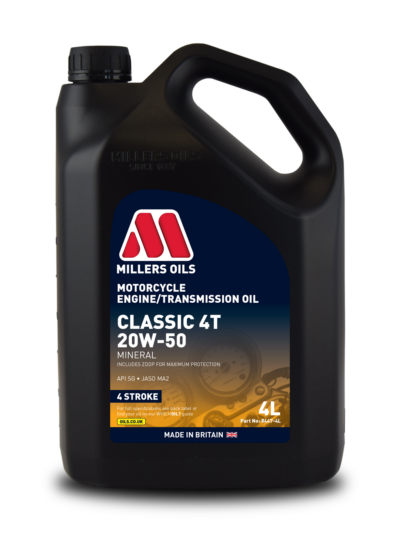 Millers Oils Classic 4T 20W 50 4L