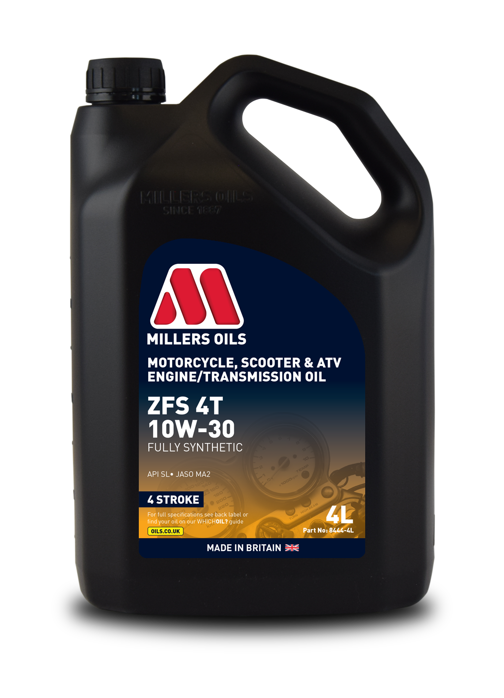 Millers Oils ZFS 4T 10W 30 4L