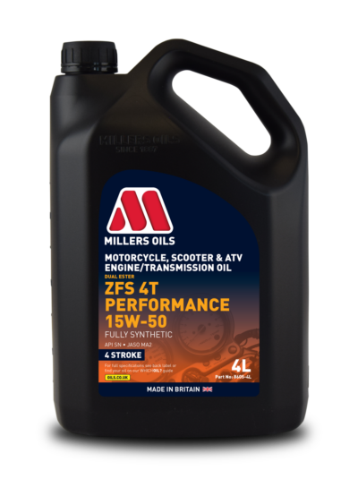 Millers Oils ZFS 4T Perfromance 15W 50 4L
