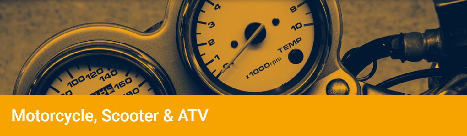 Motorbike banner