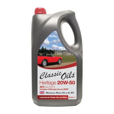 Classic Oils Heritage 20w50 Classic Engine Oil