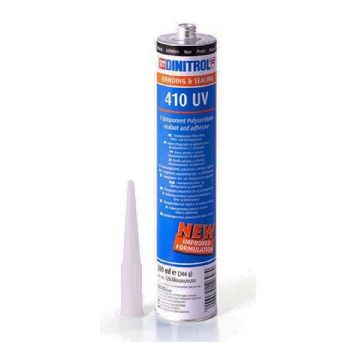 Dinitrol 410 UV 310ML – Polyurethane Sealant & Seam Sealer Black