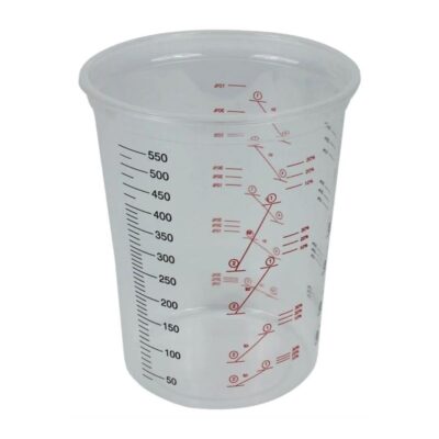 Graduated Paint Mixing Cups