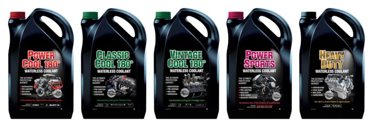 The new Hawk Waterless Coolants range, formerly Evans