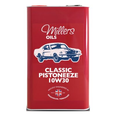 Millers Classic Pistoneeze 10w30 engine oil 5L tin