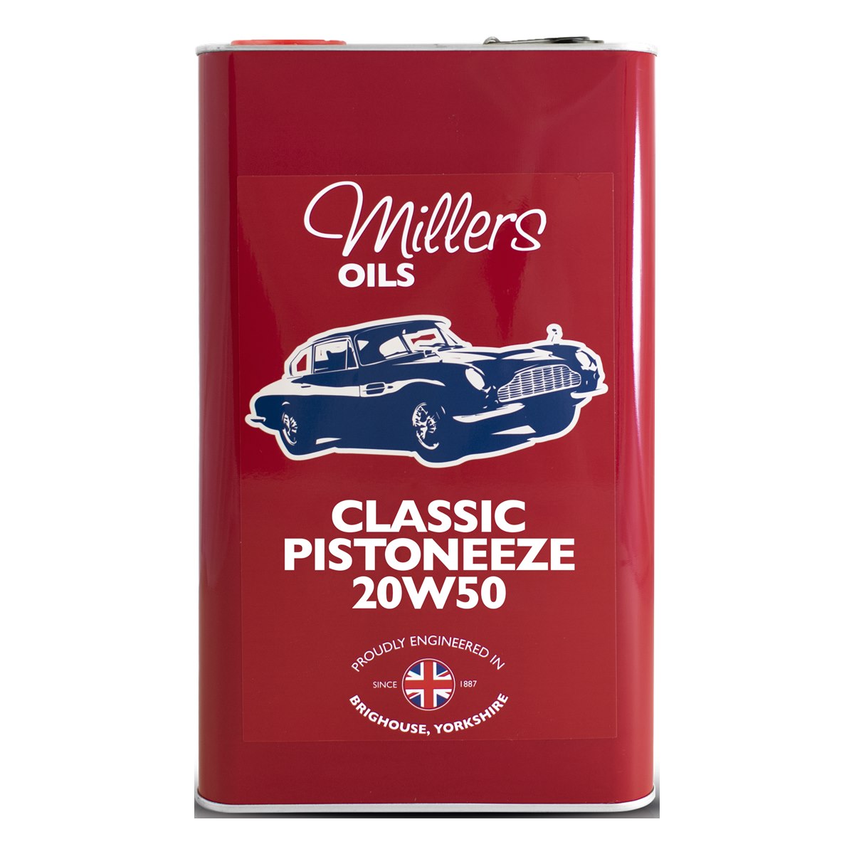Millers Classic Pistoneeze 20w50 engine oil 5L tin