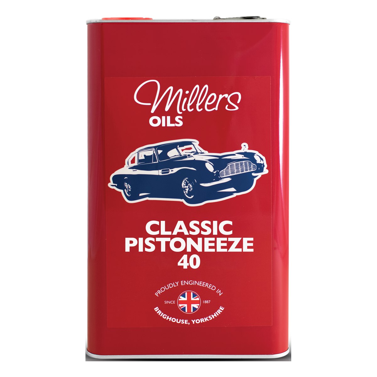 Millers Classic Pistoneeze 40 engine oil 5L tin