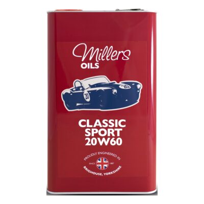 Millers Classic Sport 20w60 engine oil 5L tin