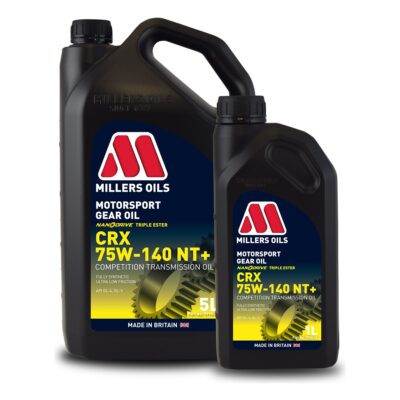 Millers CRX 75W-140 NT+ competition gear oil 1L and 5L