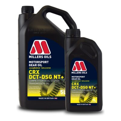 Millers CRX DCT-DSG NT+ competition dual clutch gear oil 1L and 5L