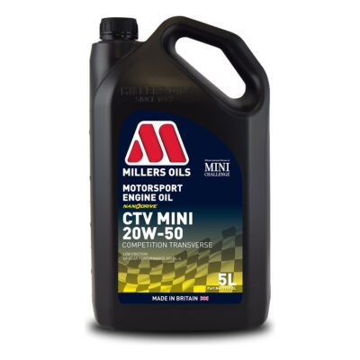 Millers Motorsport CTV Mini 20W-50 engine oil for tuned engines 5L