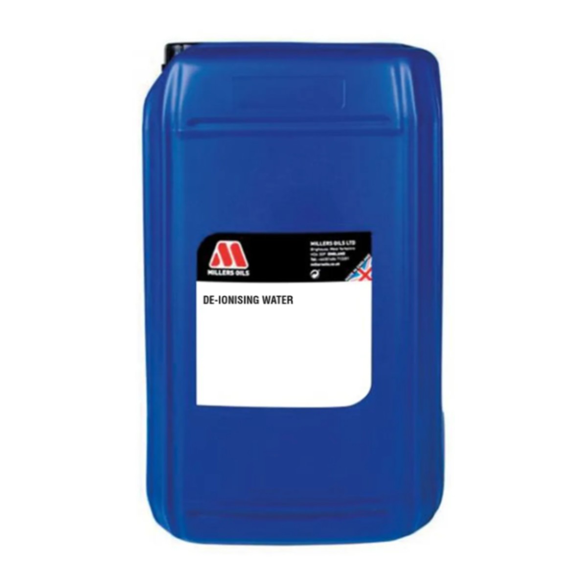 Millers Oils De-Ionised Water - 20L