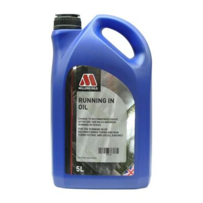 Millers Running in oil