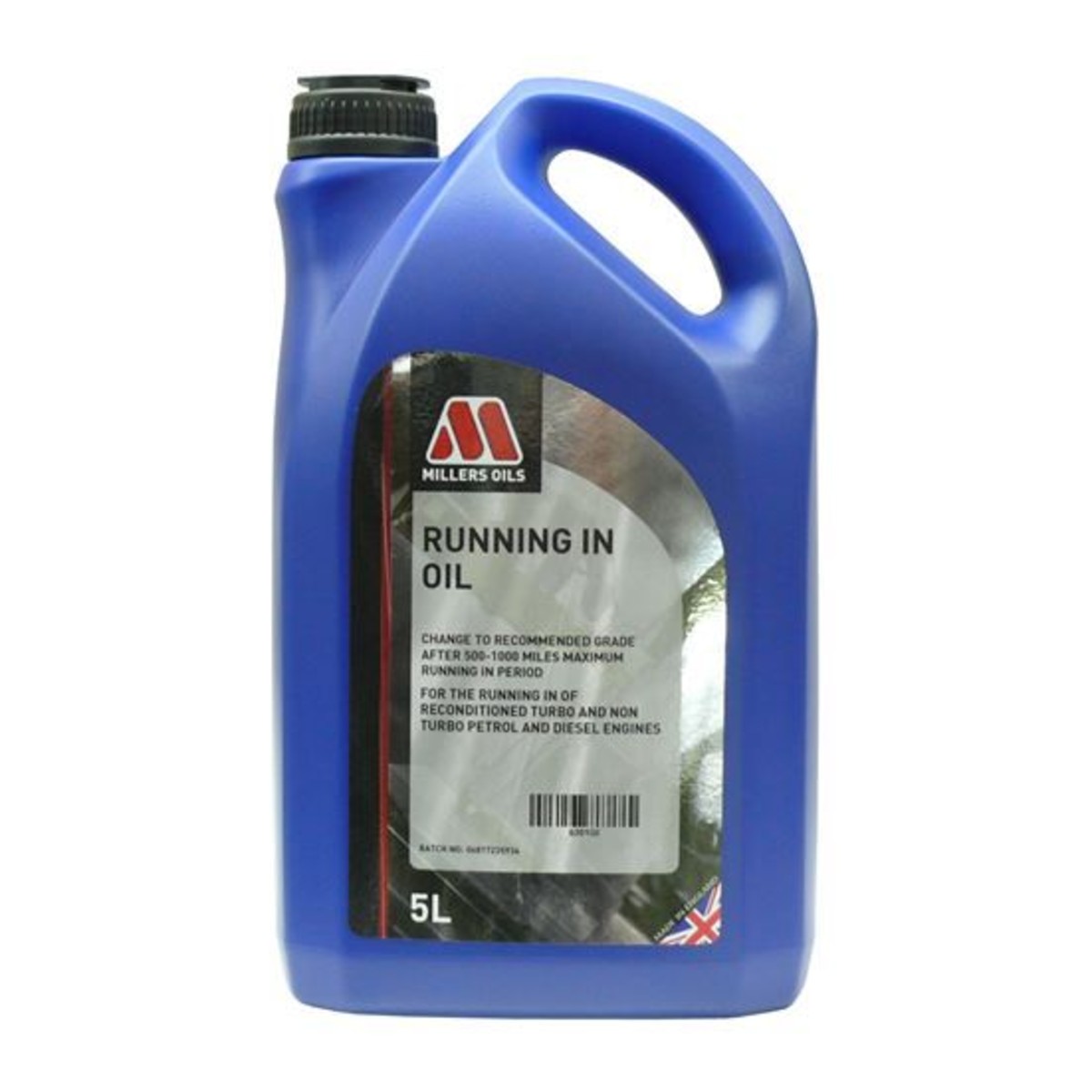 Millers Running in oil