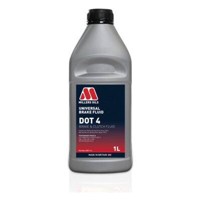 Millers Oils Universal Brake Fluid DOT 4 1L bottle