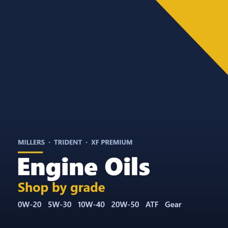 Shop Millers engine oils by grade