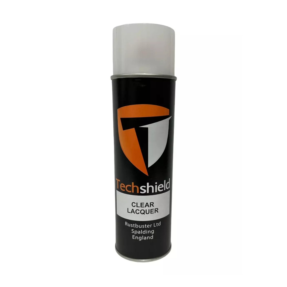 techshield clear lacquer aerosol 500ml