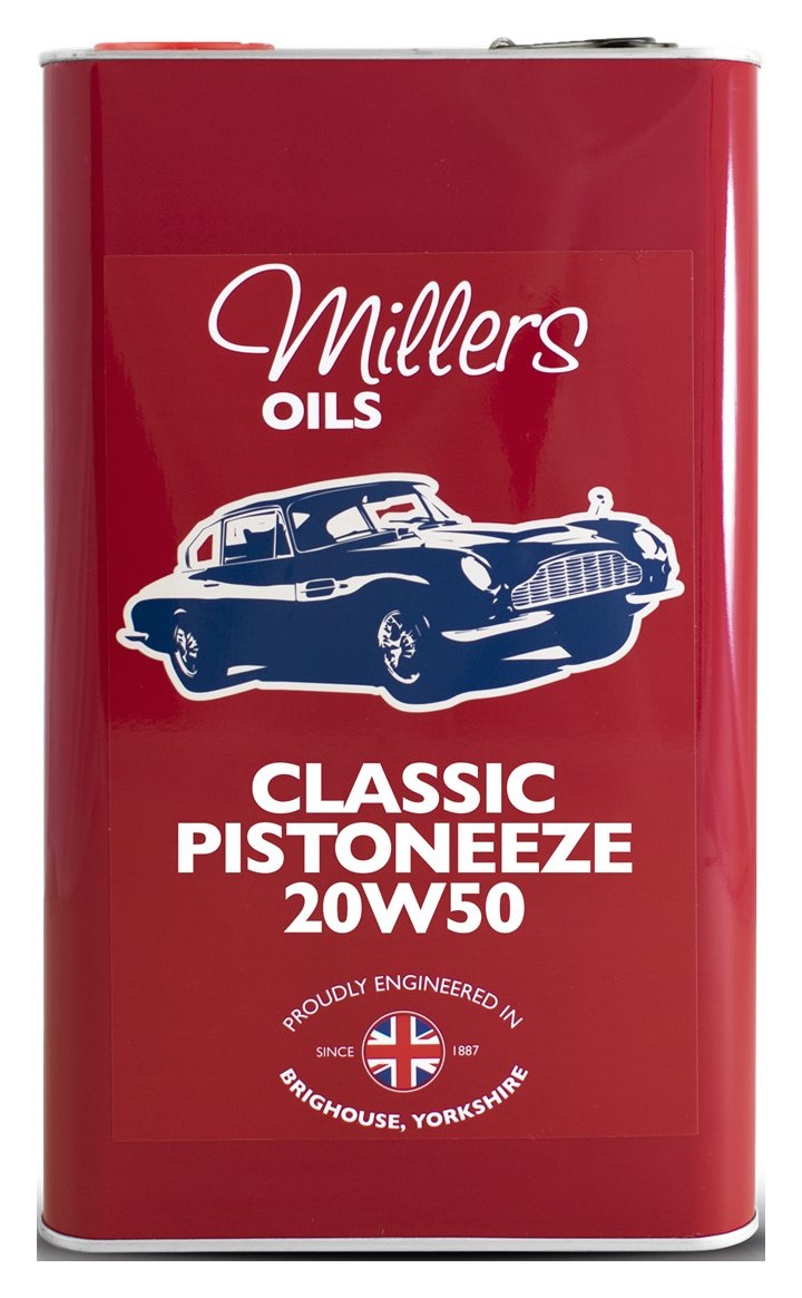 Millers Classic Pistoneeze 20W-50 engine oil 5L