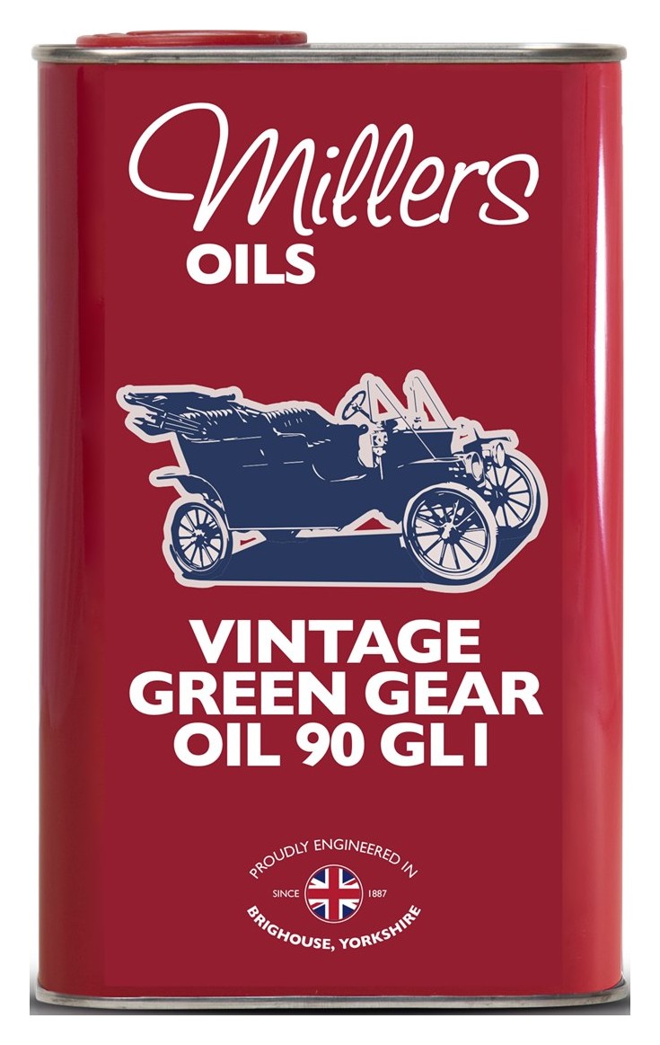 Millers Vintage Green Gear Oil 90 GL1
