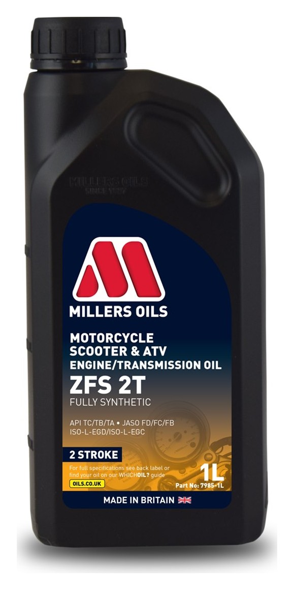 Millers ZFS 2T two-stroke oil 1L