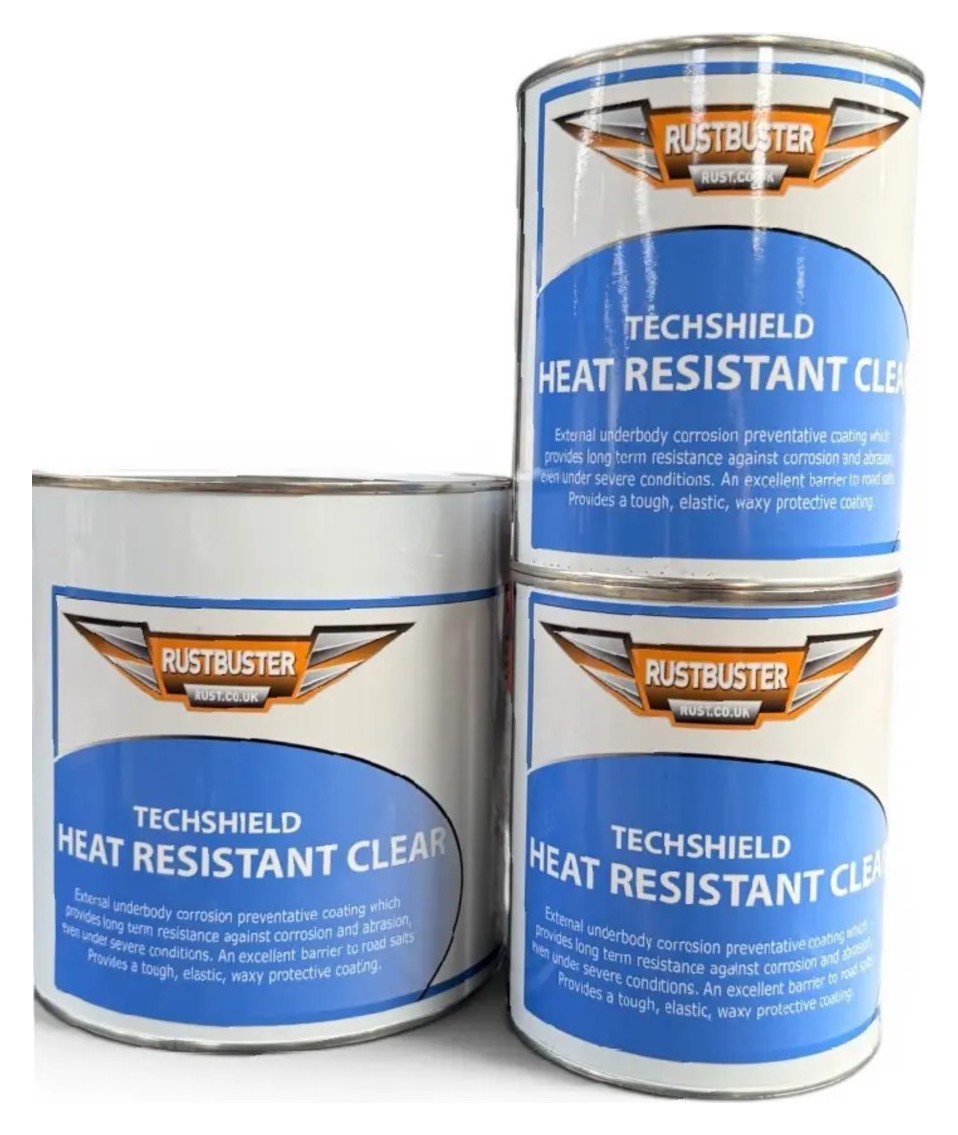 Rustbuster Techshield High Performance Heat Resistant Clear wax