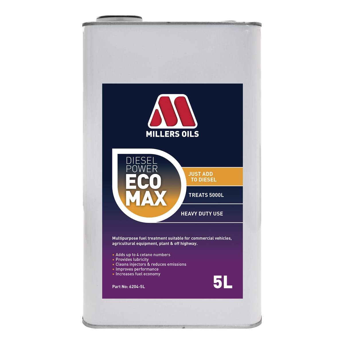 millers diesel power ecomax hd 5l
